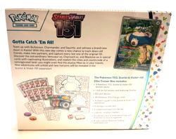 POKEMON ELITE TRAINER BOX 151 ETB - NEW - SEALED W/CASE - AWESOME ! - Image 3