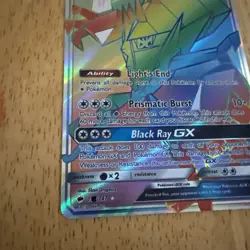 Pokemon TCG Necrozma GX Burning Shadows 153/147 Holo Secret Rainbow Rare - Image 4