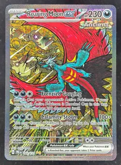 2025 Pokemon SV Prismatic Evolutions - PRE EN #162/131 Roaring Moon ex - Image 1