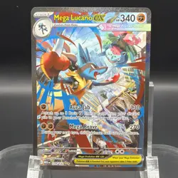 Pokemon TCG Mega Lucario EX 179/132 Mega Evolutions, Never Played nm - Image 1