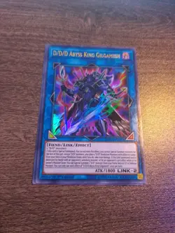 Yugioh D/D/D Abyss King Gilgamesh DUOV-EN004 Ultra Rare 1st Ed Nm - Image 1