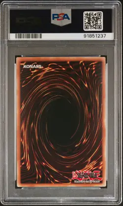 2022 YU-GI-OH! BACH-BATTLE OF CHAOS 1ST ED #EN034 ILLUSION OF CHAOS PSA 9 - Image 2