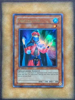 Yugioh Crystal Seer TAEV-EN031 Ultra Rare 1st Ed NM - Image 1