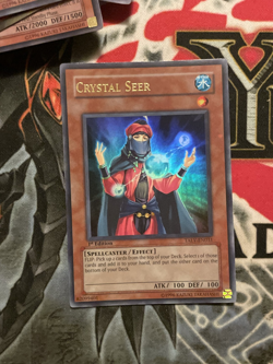 Crystal Seer - TAEV-EN031 - Ultra Rare - NM 1st Ed - Yugioh - Image 1