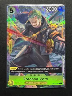 Roronoa Zoro (Illustration Box Vol.3) OP07-113 One Piece Promotion Cards Foil - Image 1