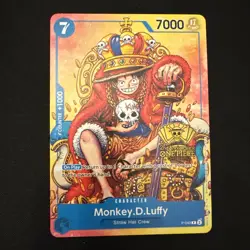 Monkey.D.Luffy (2nd Anniversary Stamped Promo) P-043 One Piece Promo Card - Image 2