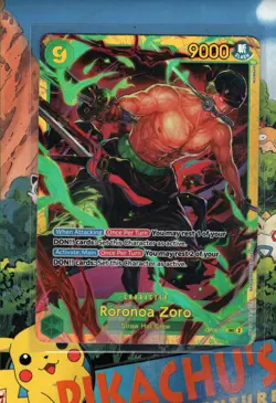 One Piece TCG Roronoa Zoro - OP06-118 (Reprint) OP06-118 Holo NM/M - Image 1