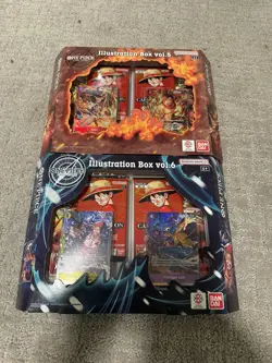 One Piece 13 OP-13 Illustration Box Vol.5 and Vol.6 IN HAND SHIPS WITHIN 24 HRS - Image 1