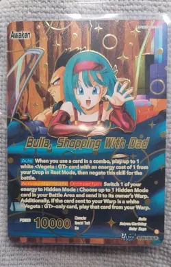 Bulla, Shopping With Dad SLR Dragon Ball Super Card Game Masters Fearsome Rivals - Image 1