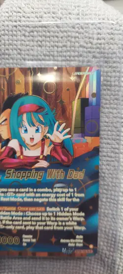 Bulla, Shopping With Dad SLR Dragon Ball Super Card Game Masters Fearsome Rivals - Image 5