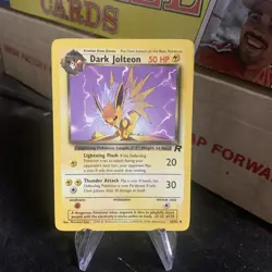 DARK JOLTEON - Team Rocket - 38/82 - Uncommon - Pokemon Card - Unlimited - Image 1