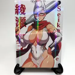 Dandadan Seiko Ayase Sexy Anime Waifu Girl Lewd Doujin Goddess Story Art Card - Image 1