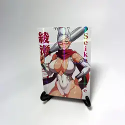 Dandadan Seiko Ayase Sexy Anime Waifu Girl Lewd Doujin Goddess Story Art Card - Image 2