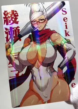 Dandadan Seiko Ayase Sexy Anime Waifu Girl Lewd Doujin Goddess Story Art Card - Image 3