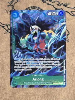 One Piece Card Game Arlong (Alternate Art) EB02-011 Super Rare NM English - Image 1