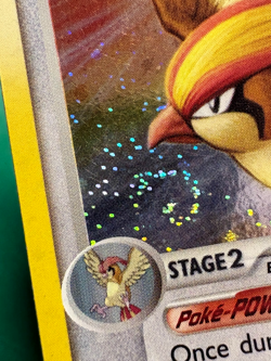 Pidgeot 10/112 Holo EX Fire Red & Leaf Green Pokemon Card 2004 TCG - LP SWIRL - Image 2