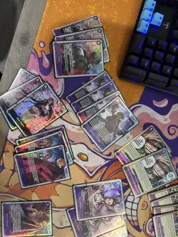 Bandai One Piece Card Game Black Purple Luffy Competitive deck, with alt art. - Image 4