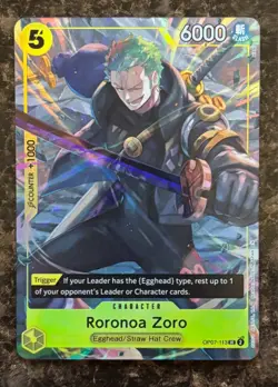 Roronoa Zoro (Illustration Box Vol.3) One Piece Promotion Cards #OP07-113 - Image 1