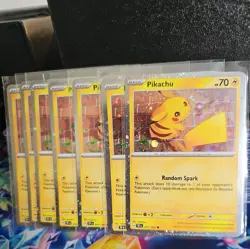 Pokemon - Pikachu 051/162 - Cosmos Foil Promo Card - Collectors Chest 2024 NM x1 - Image 1