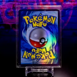 Marnie Waifu Trading Card ACG Pokemon Trainer Holo Flash Gold Foil English Rare - Image 3