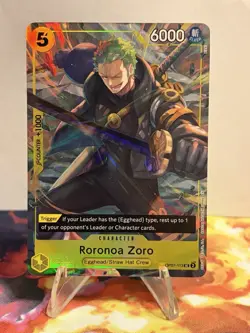 Roronoa Zoro (Illustration Box Vol.3) OP07-113 One Piece Promotion Cards Sealed - Image 1