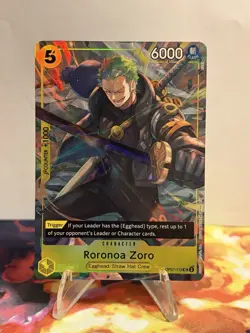 Roronoa Zoro (Illustration Box Vol.3) OP07-113 One Piece Promotion Cards Sealed - Image 2