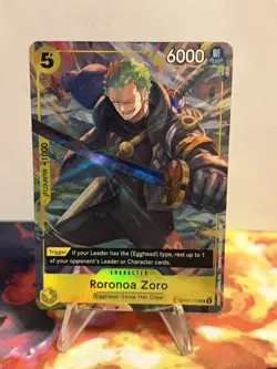 Roronoa Zoro (Illustration Box Vol.3) OP07-113 One Piece Promotion Cards Sealed - Image 3