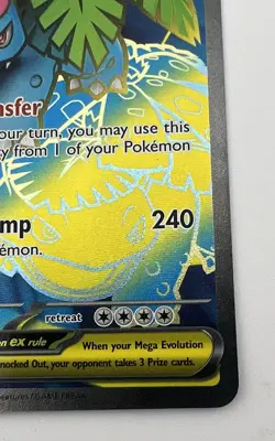 Mega Venusaur EX 155/132 Mega Evolution ENGLISH Pokemon TCG Card NM Ultra Rare - Image 3
