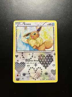 Eevee RC14/RC25 Radiant Collection Pokemon Card Uncommon Holo Near Mint NM - Image 1