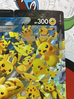 Pokemon TCG Pikachu V-Union Black Star Promo Complete Set of 4 SWSH Promo Cards - Image 5