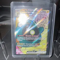 Iono's Bellibolt EX Holo-Pokemon TCG Card 172/159 SV Journey Together Ultra Rare - Image 1
