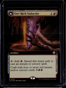 Ore-rich Stalactite 23 Foil - LCI - NM - MTG Magic The Gathering - Image 1