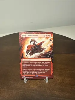 Fiery Emancipation Wilds of Eldraine: Enchanting Tales Regular - Image 1