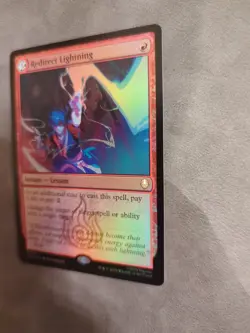 REDIRECT LIGHTNING FOIL - Rare - TLA Avatar MTG ATLA #0151 - Image 4