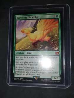 Final Fantasy Magic the Gathering Traveling Chocobo Non-Foil - Image 1