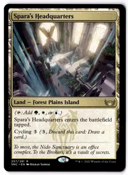 Spara's Headquarters R Streets of New Capenna 257 NM - Image 1