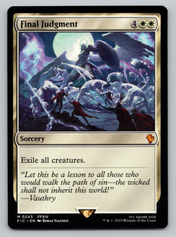 Final Judgment - Commander: Final Fantasy MTG - Image 1