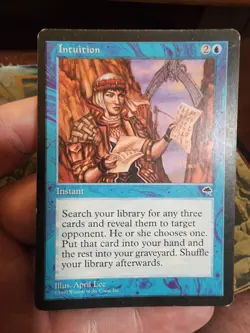 Tempest MTG 1 Intuition Magic - Image 1