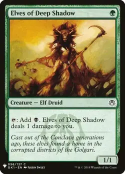 1x Elves of Deep Shadow NM Eng MTG - The List - Image 1