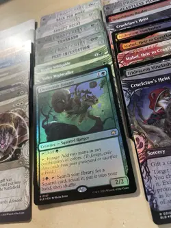 Lot Of 31 MTG Bloomburrow and Thunder Junction Rares, Foils, Uncommons and More - Image 5