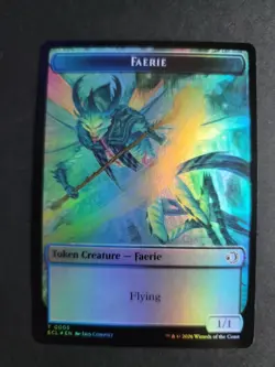 Goblin / Faerie (Foil) Token MTG Lorwyn Eclipsed - Image 2