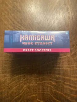 MTG Magic the Gathering Kamigawa Neon Dynasty Draft Booster Box Unopened - Image 2