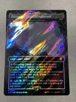 MTG Glittering Caves of Aglarond - Gemstone Caverns (Surge Foil) LTC Magic NM - Image 1