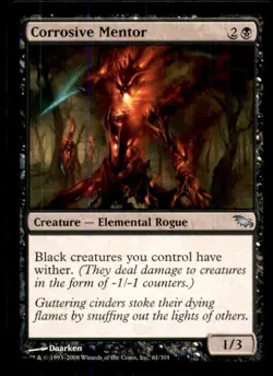 MTG Corrosive Mentor LP Light Play Shadowmoor [3383] - Image 1