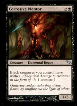MTG Corrosive Mentor LP Light Play Shadowmoor [3380] - Image 1