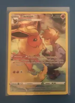 2022 Pokemon Brilliant Stars Flareon #TG01 Holo - Image 1