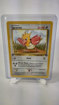 1st Edition Spearow 62/64 Common 1999 WOTC Jungle Pokemon Cards NEAR MINT - Image 1