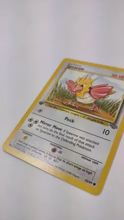 1st Edition Spearow 62/64 Common 1999 WOTC Jungle Pokemon Cards NEAR MINT - Image 3