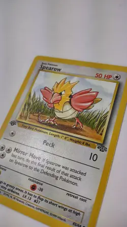 1st Edition Spearow 62/64 Common 1999 WOTC Jungle Pokemon Cards NEAR MINT - Image 5