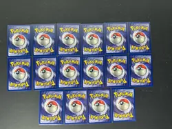 Pokemon 1st EDITION Jungle Set - Common/uncommon Cards - 16 Card Lot - Image 2